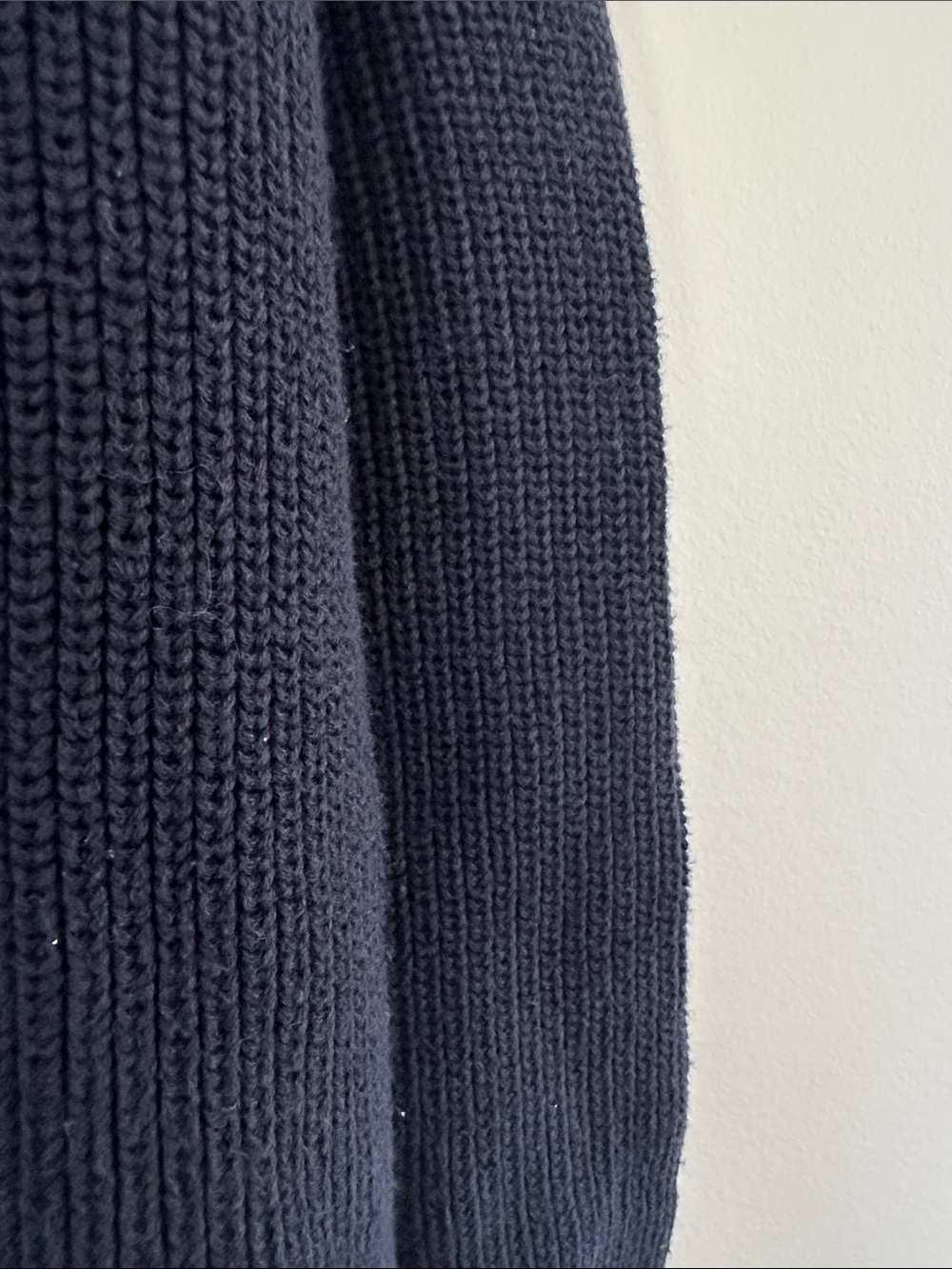 525 America Women's Navy Crewneck Ribbed Sweater - Picture 5 of 7